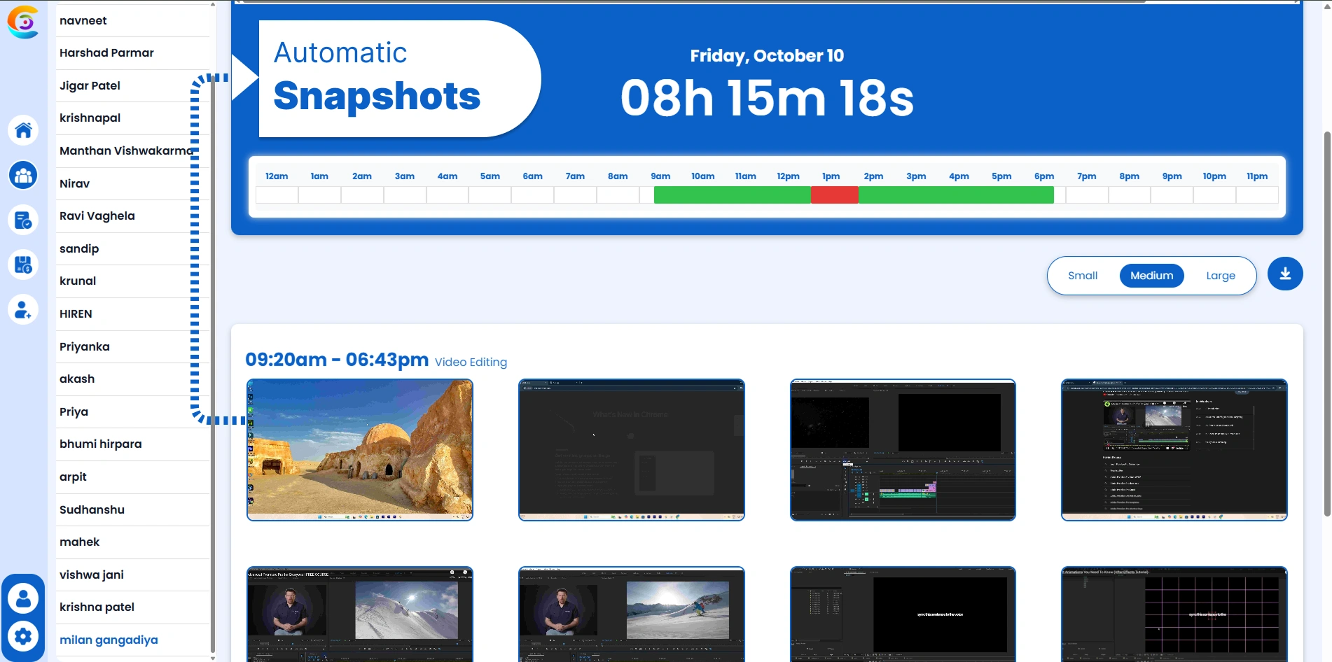 Automatic Screenshot Capture