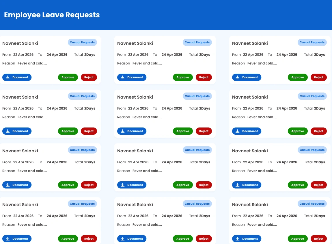 Leave Management